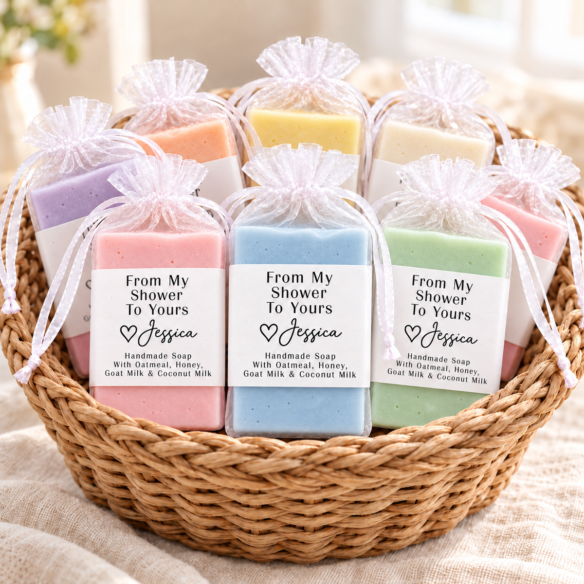 Personalized Soap Party Favors – Set of 24