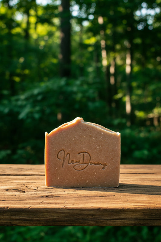 Mahogany Teakwood Handcrafted Bar Soap