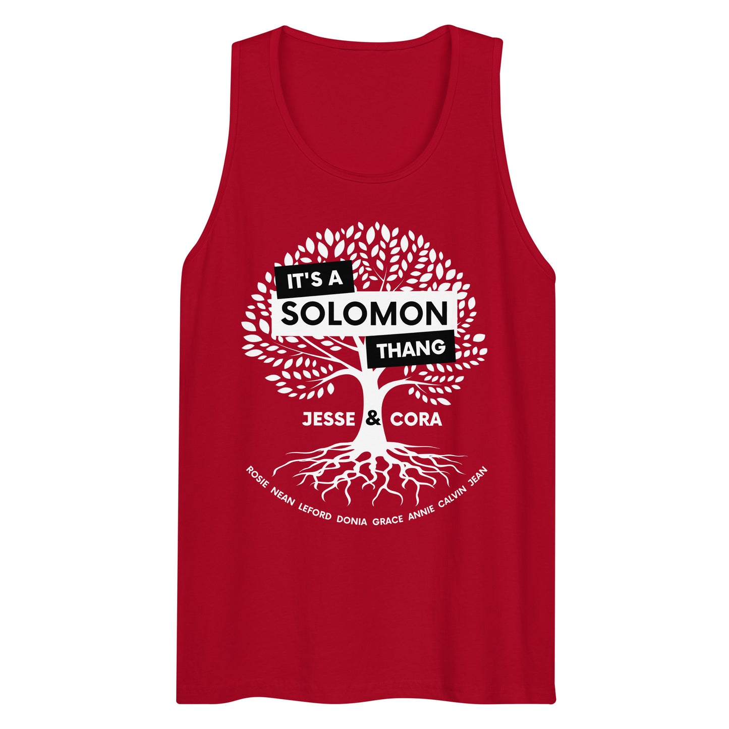 Solomon Family Reunion Cotton Tank Top