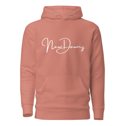 New Dawnz High Quality Hoodie with White Logo -  Nine Color Choices
