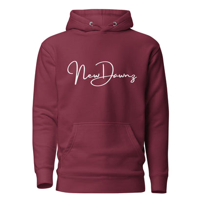 New Dawnz High Quality Hoodie with White Logo -  Nine Color Choices